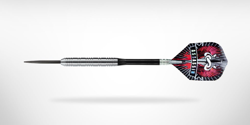 Harrows šipky steel assassin 18gr