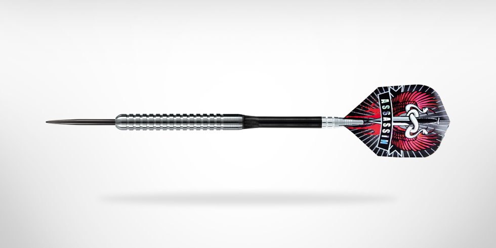 Harrows šipky steel assassin 20gr