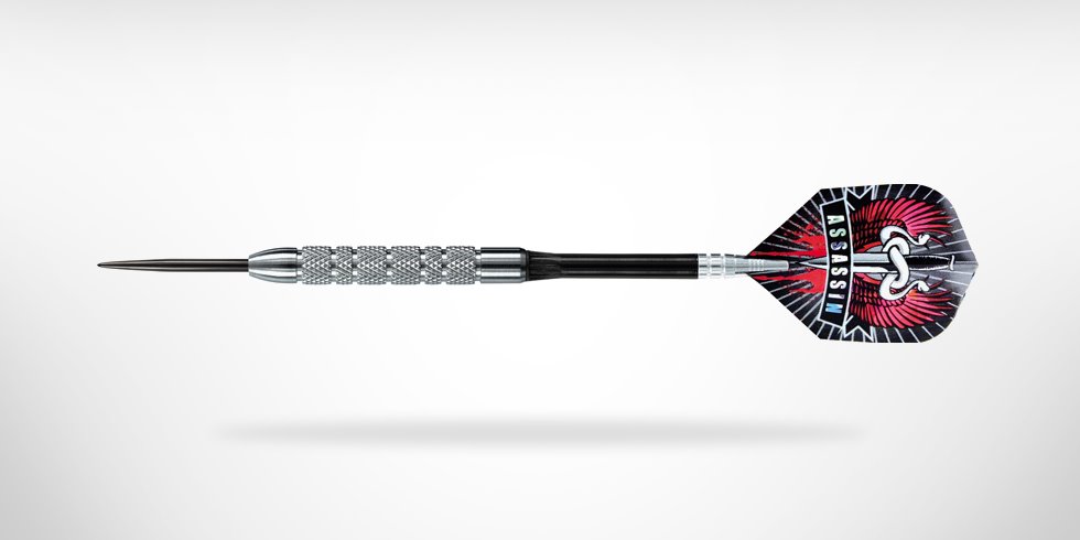 Harrows šipky steel assassin 22gk