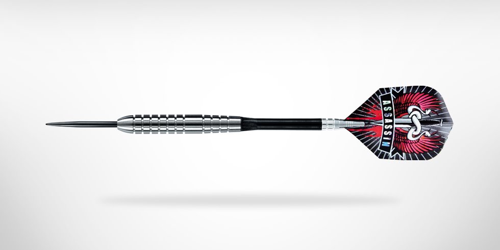 Harrows šipky steel assassin 24gr