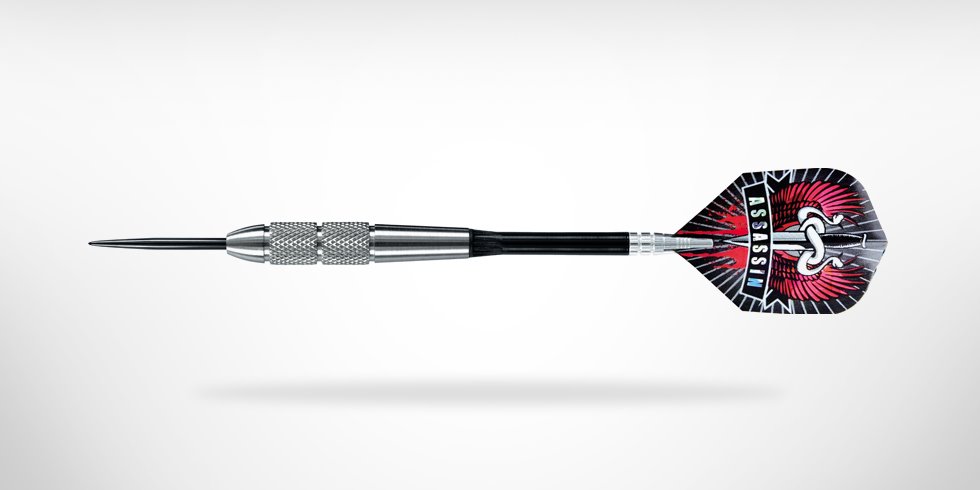 Harrows šipky steel assassin 28gk