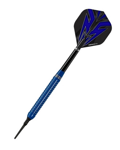 Designa šipky soft Mako - shark - blue - 22g