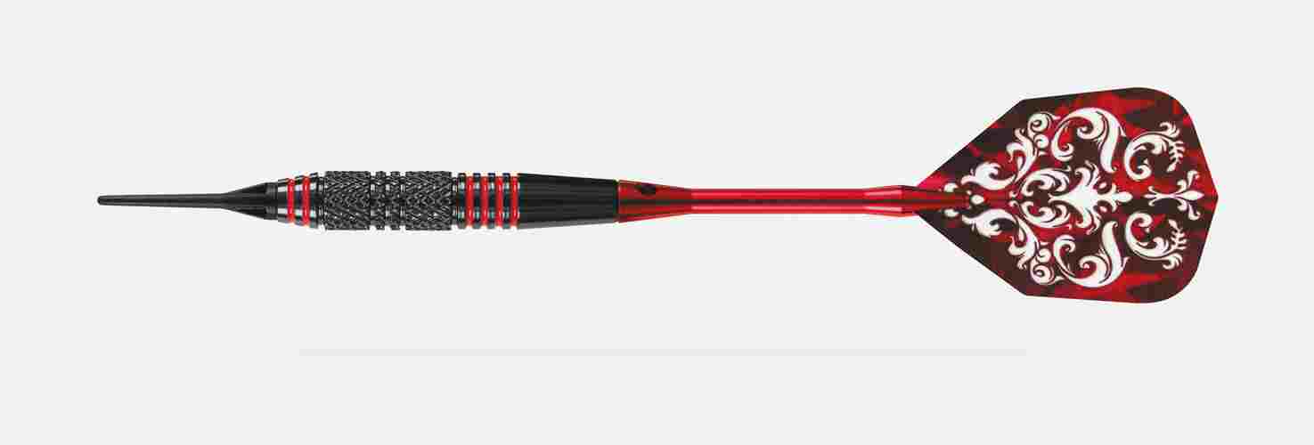 Harrows Šipky Pirate 16gK Red