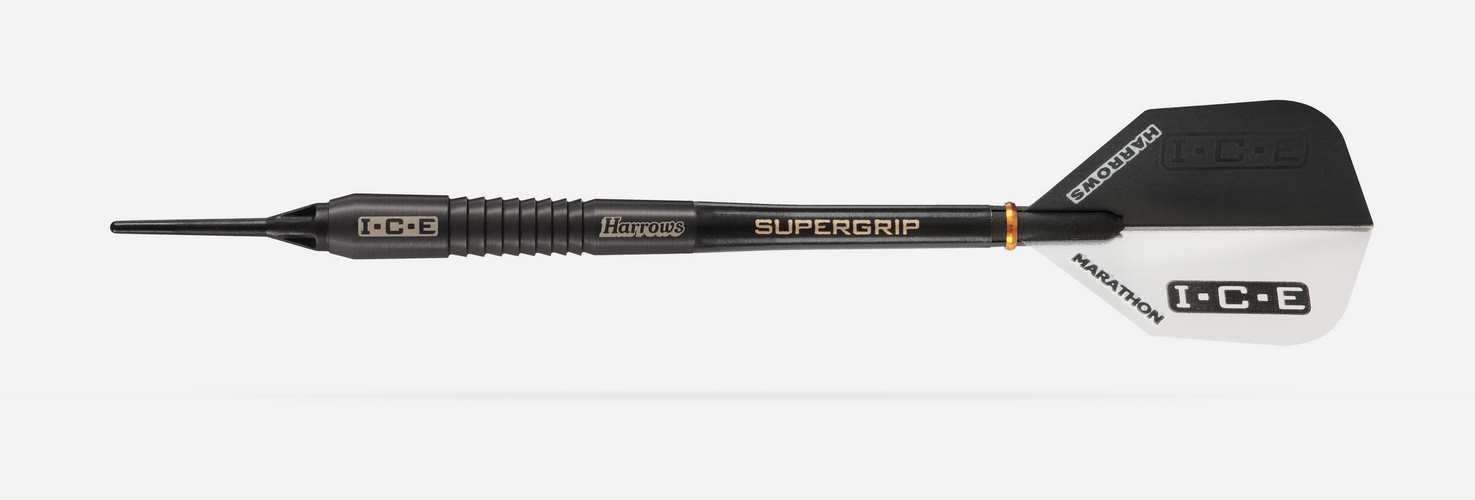 Harrows šipky black i.c.e. 18gr zero