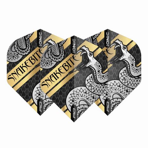 Letky Peter Wright Snakebite Ionic Coiled Snake gold Red Dragon