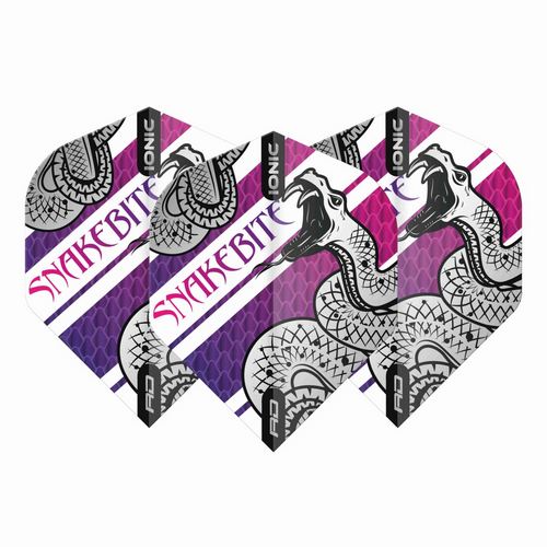 Letky Peter Wright Snakebite Ionic Coiled purple Red Dragon