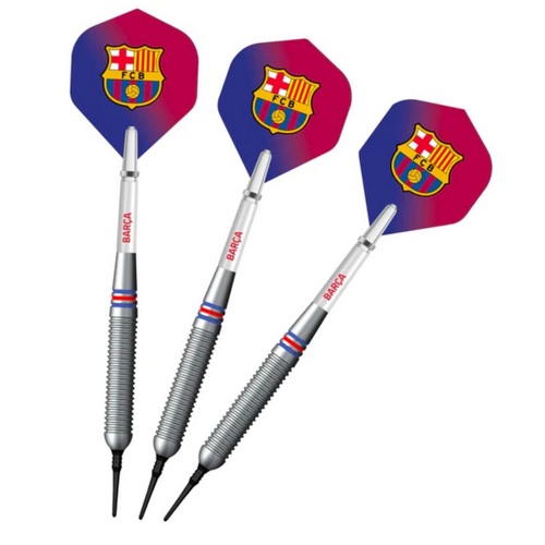 Mission soft šipky brass Football FC Barcelona 18g
