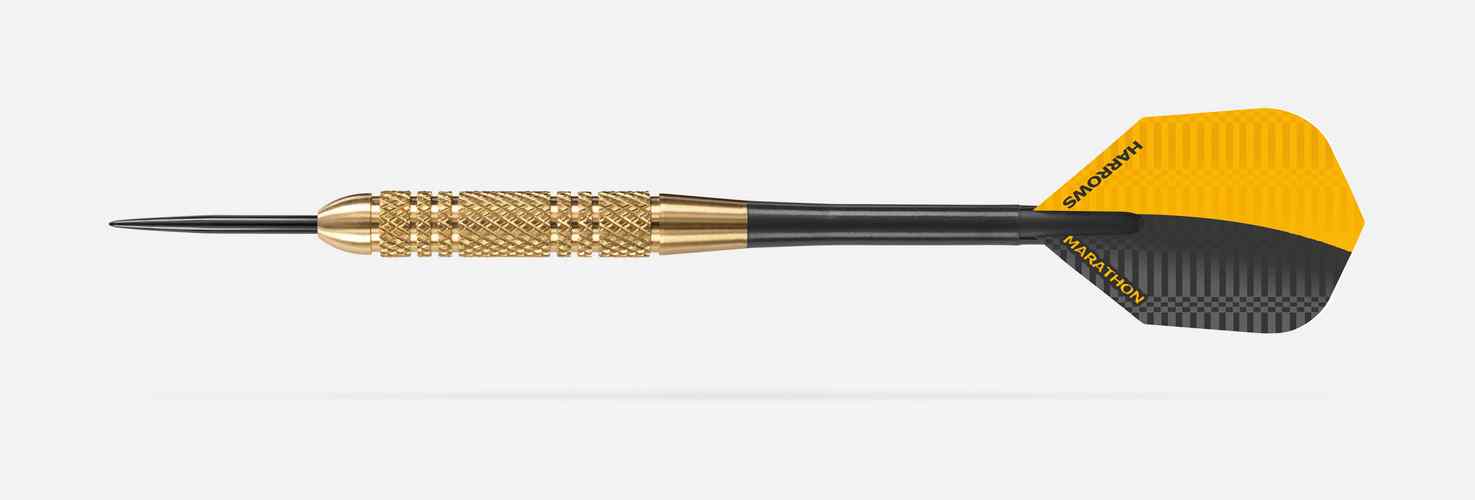 Harrows šipky steel club brass 18gk