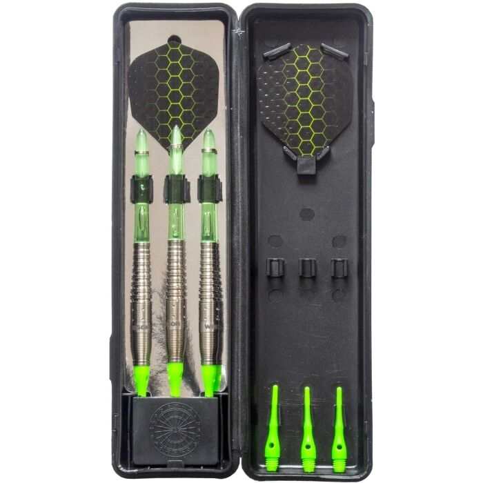 Šipky soft Windson Toxin 18g Tungsten 90% green
