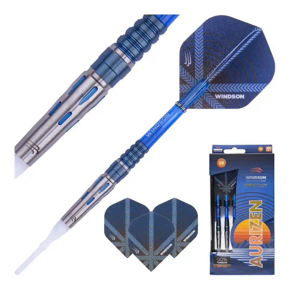 Windson Aurizen Soft šipky 18g Tungsten 90%