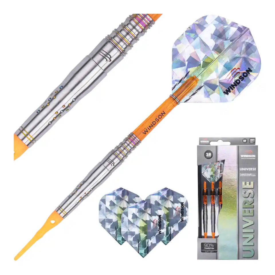 Windson šipky UNIVERSE SOFT 18g Tungsten set