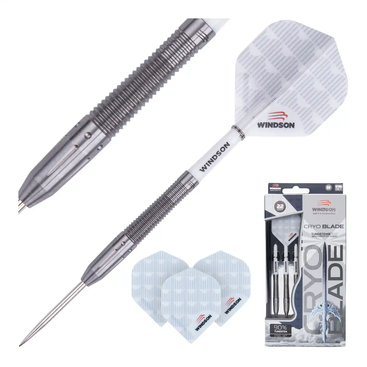 Windson CRYOBLADE STEEL 22g Tungsten set