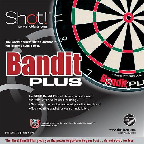 Sisálový terč shot bandit plus