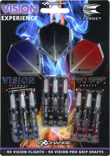Sada letek a násadek target vision experience kit phil taylor