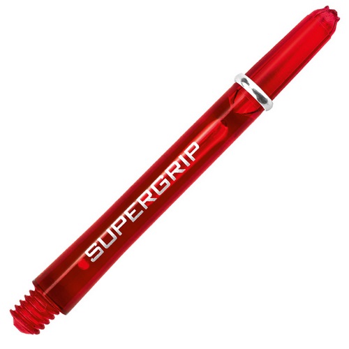Násadky Supergrip Harrows Red/Červené dlouhé