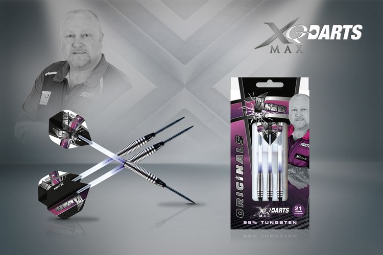 XQMax Šipky steelové 21gR. Andy Hamilton - The Hammer