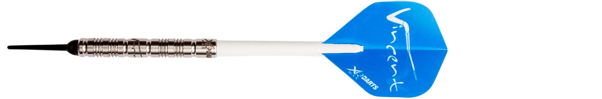 Xqmax šipky softové 90% tungsten vincent van der voort 18gr.
