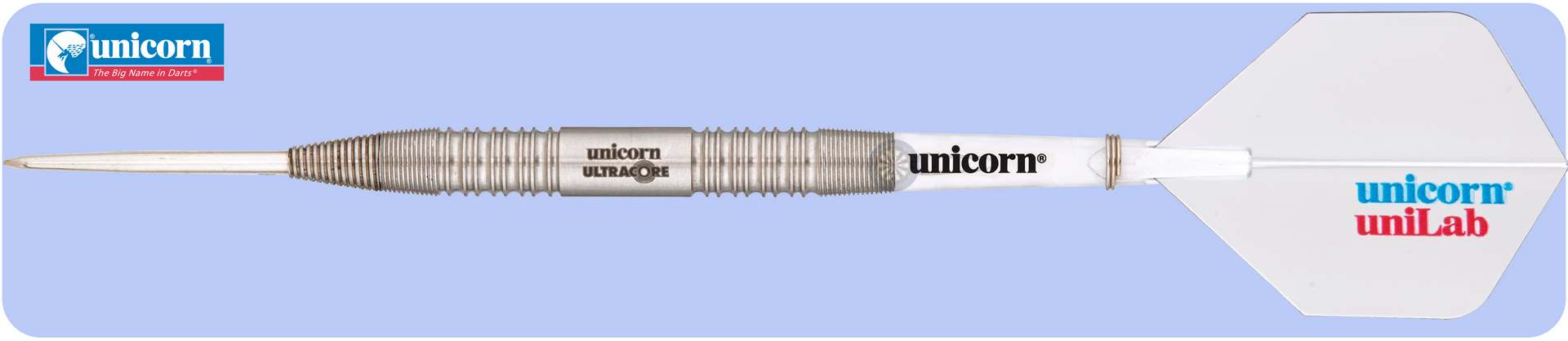 Šipky unicorn ultracore two - steel and soft tip tungsten - 17-26g