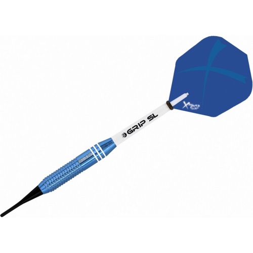 Bull´s šipky soft Wega Ringed Grip Blue 16g