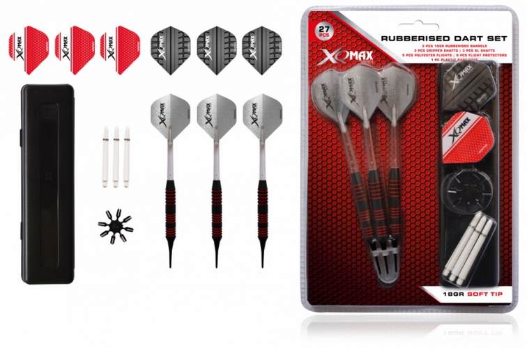 Sada XQMax Darts Soft šipky 18g