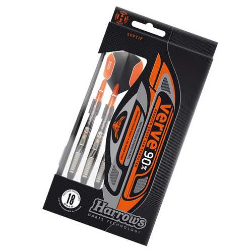 Harrows Šipky Verve 18 g Tungsten 90 %