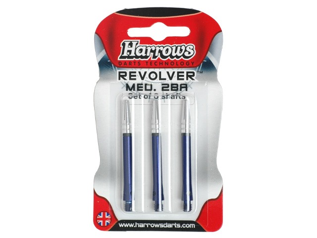 Násadky Revolver Harrows dlouhé modré 0144