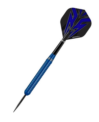 Designa šipky steel Mako - shark blue- 22g