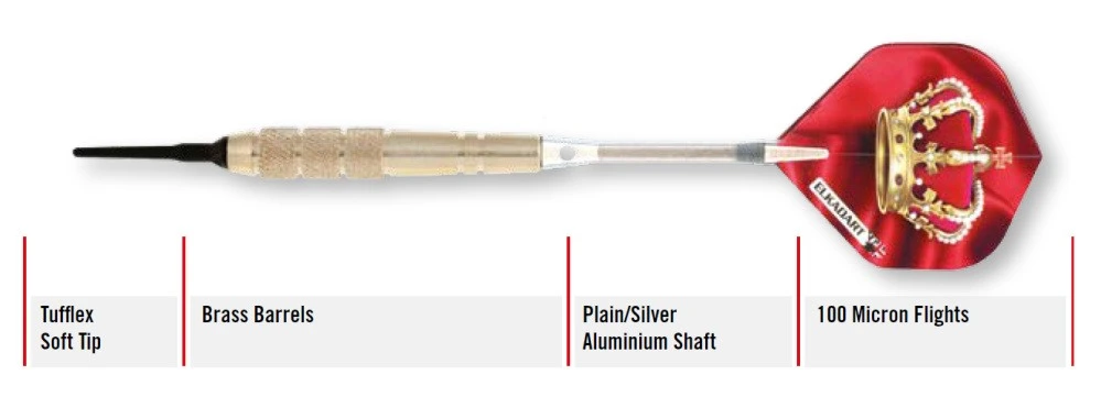 Elkadart šipky Sovereign - 17g