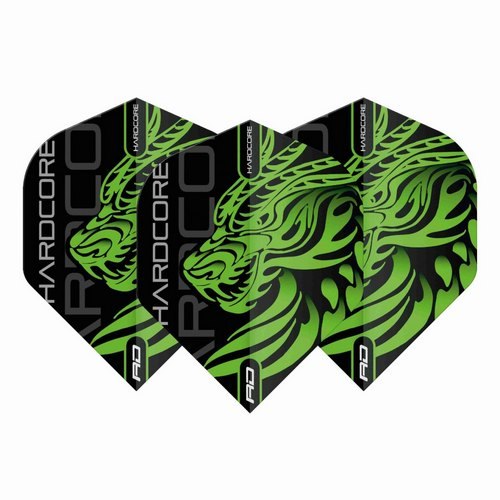 Letky JONNY CLAYTON Hardcore Red Dragon green
