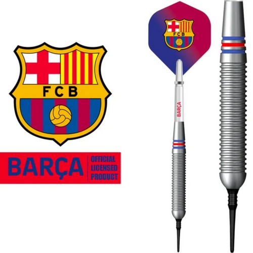 Mission soft šipky brass Football FC Barcelona 18g