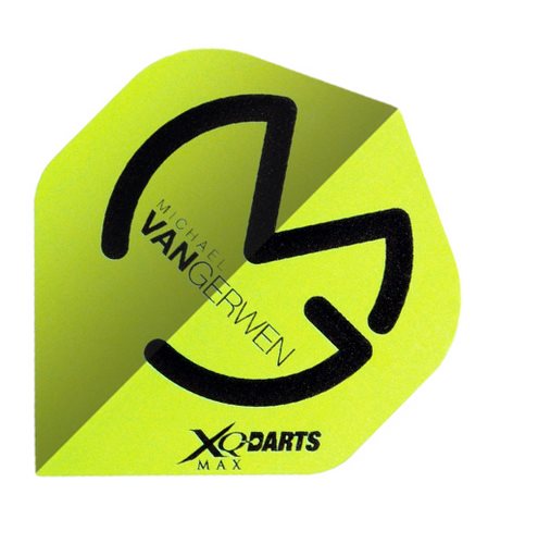 Xqmax darts letky xqmax 100 - michael van gerwen - mvg green black