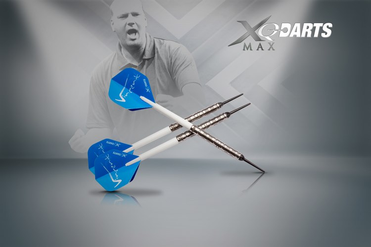 Xqmax šipky softové 90% tungsten vincent van der voort 18gr.