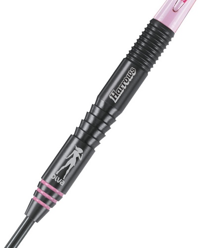 Harrows šipky steel diva dark 85% 22gr