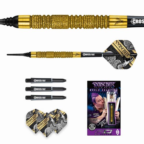 Red Dragon šipky soft Peter Wright Euro 11 Element gold pc 20g