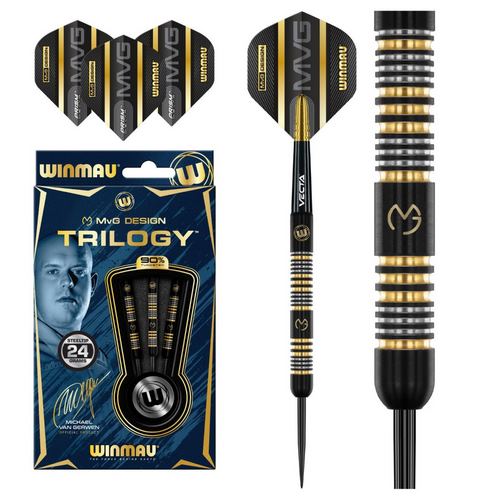 Winmau Šipky steel Michael van Gerwen Trilogy 24g