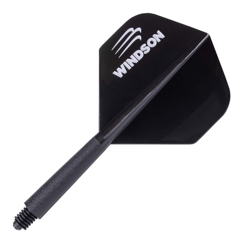 Letky s násadkami Astix Windson černé L 33 mm