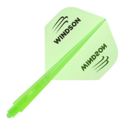 Letky s násadkami Astix Windson zelené S 21 mm