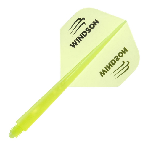 Letky s násadkami Astix Windson žluté M 27 mm