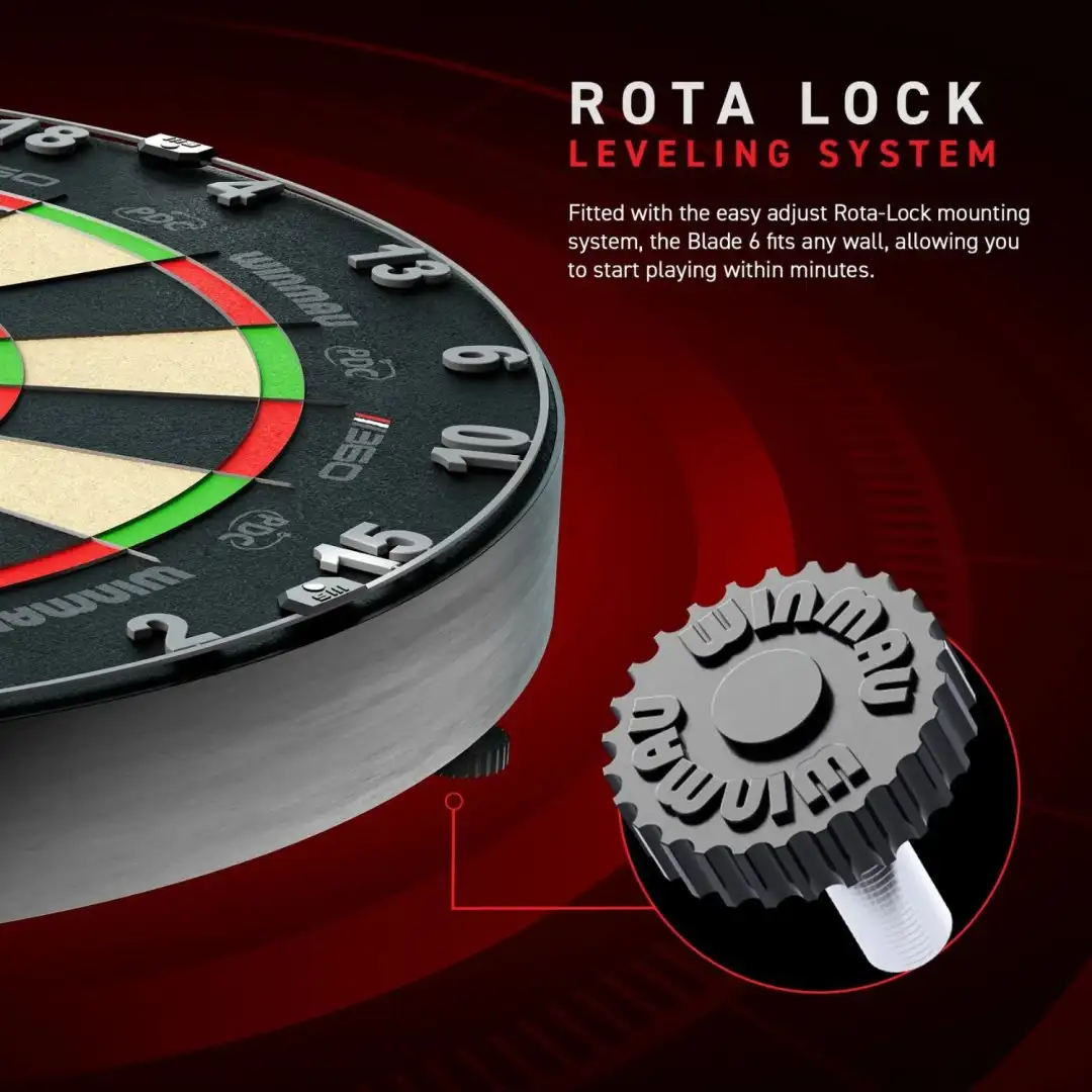 Winmau Blade 6 360 Triple Core Sisalový terč