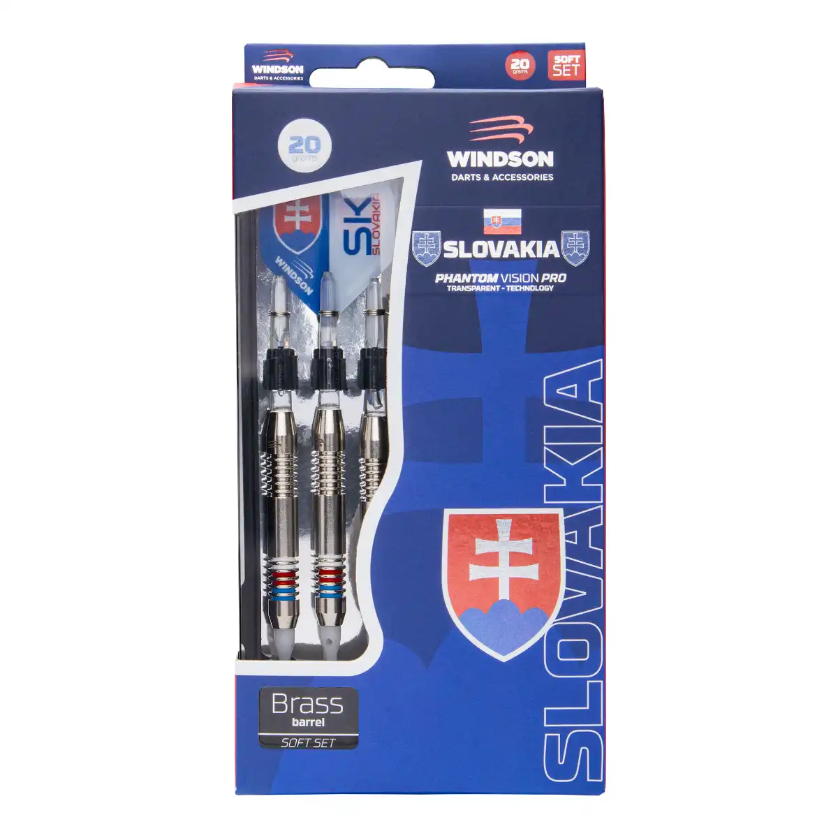 Šipky Windson Slovakia soft 20g