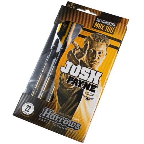 Harrows šipky steel josh payne max 180 22gr