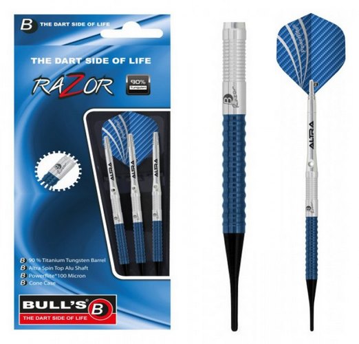 Bull´s Šipky Razor R2 L-Slim-Shark Grip 18gr. 19228