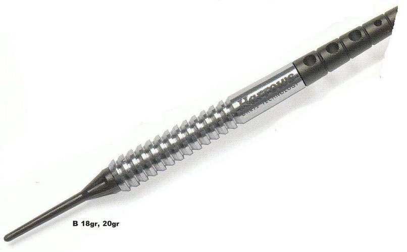 Harrows šipky vortex silver 20gr style b