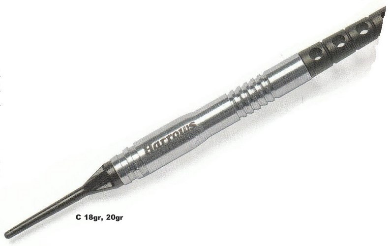 Harrows šipky vortex silver 20gr style c