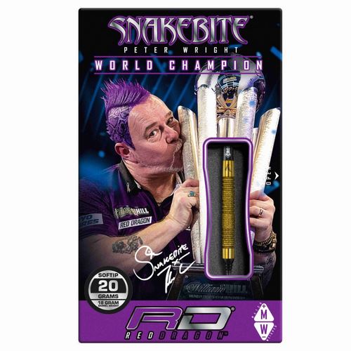 Red Dragon šipky soft Peter Wright Euro 11 Element gold pc 20g