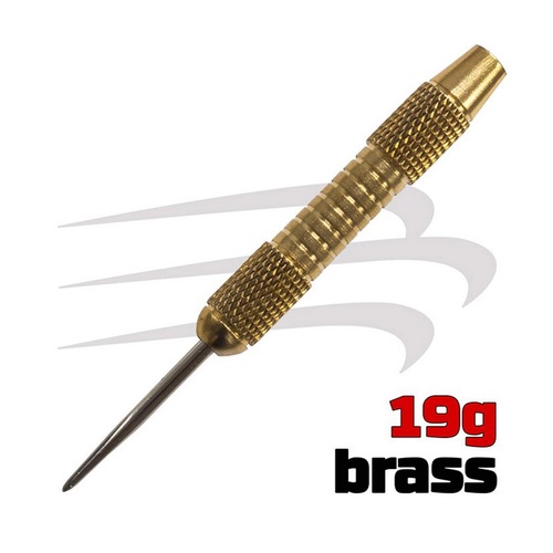 Šipky steel CERBERUS 19g Brass