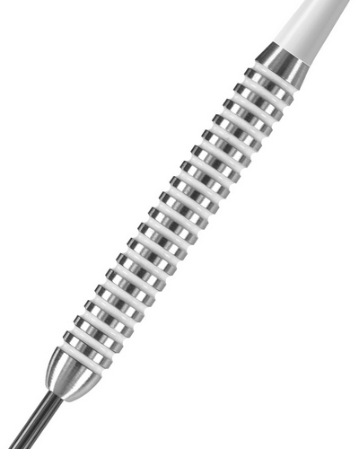 Harrows šipky steel assassin plus white 24gr 80%