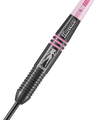 Harrows šipky steel diva dark 85% 24gr