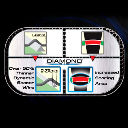 Sisálový terč Winmau Diamond plus
