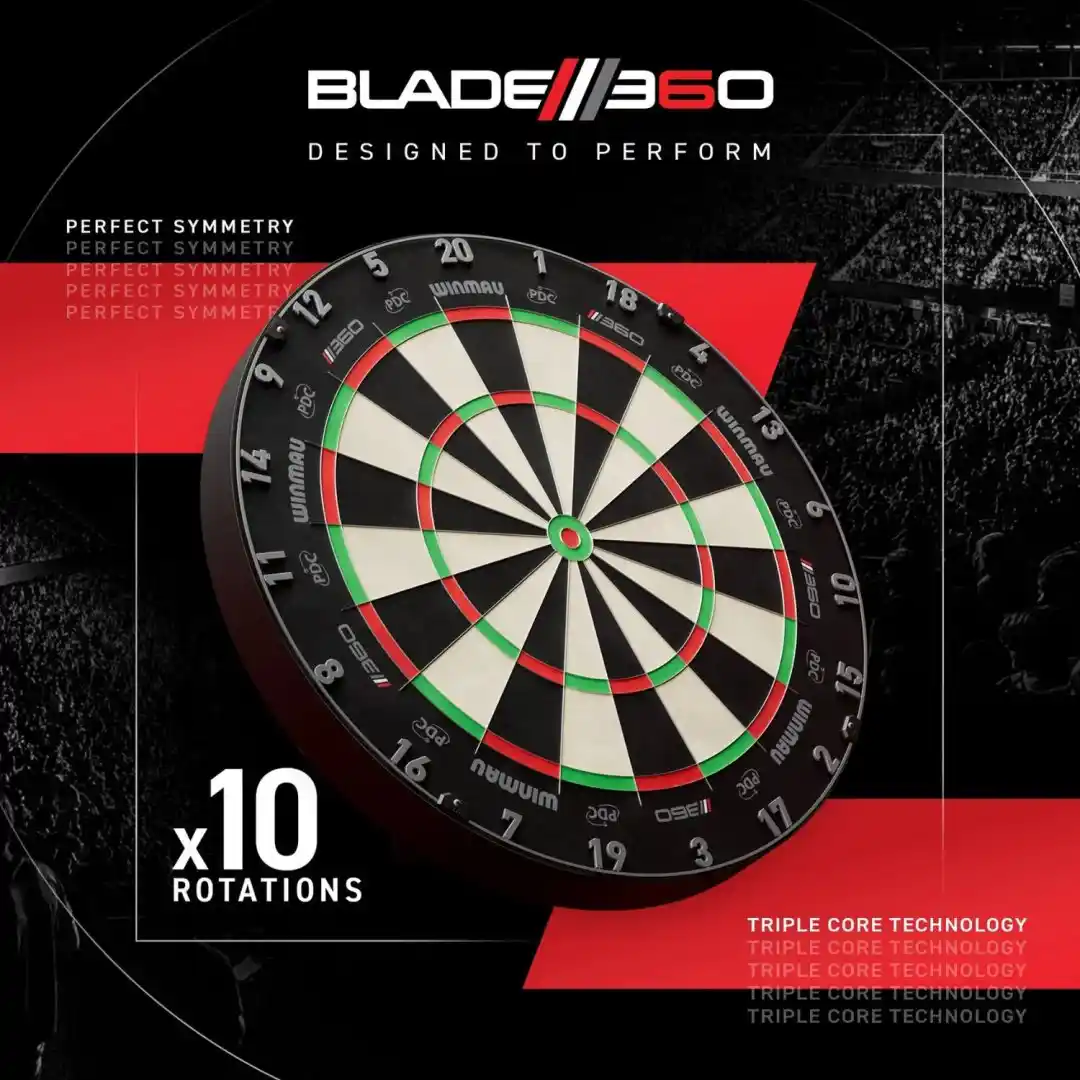 Winmau Blade 6 360 Triple Core Sisalový terč